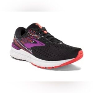 Brooks Women's Black and Purple Athletic Shoes